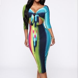 Always A Fun Time Midi Dress